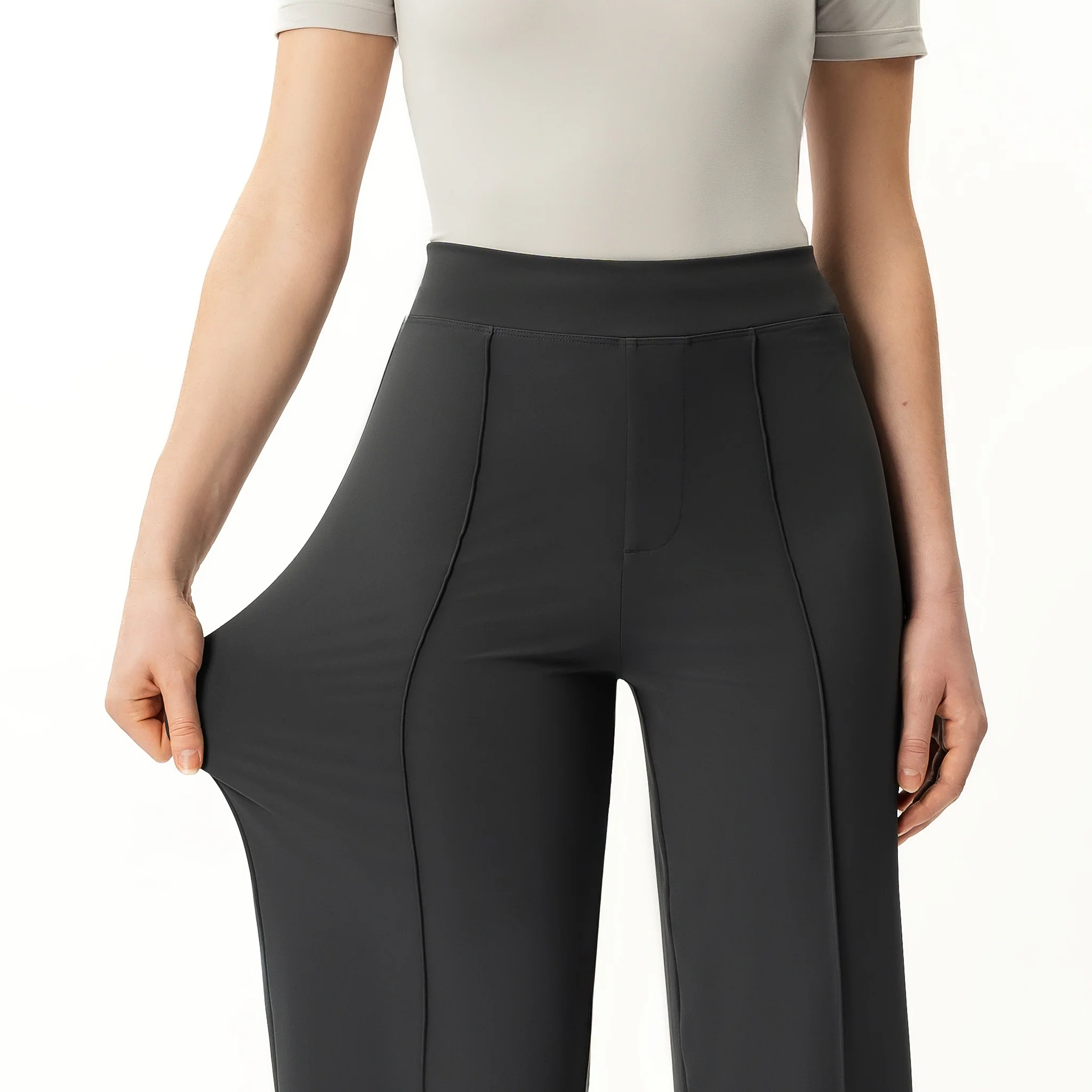 Asana Relaxed Front Crease Pant - Image 3