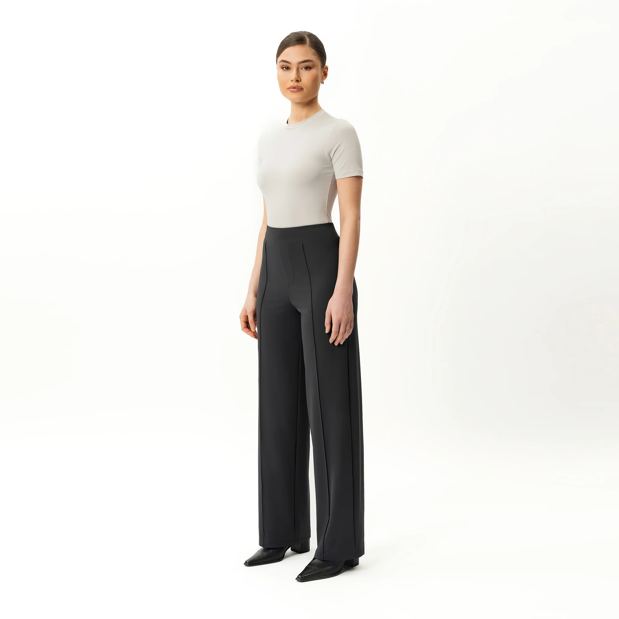Asana Relaxed Front Crease Pant - Image 6