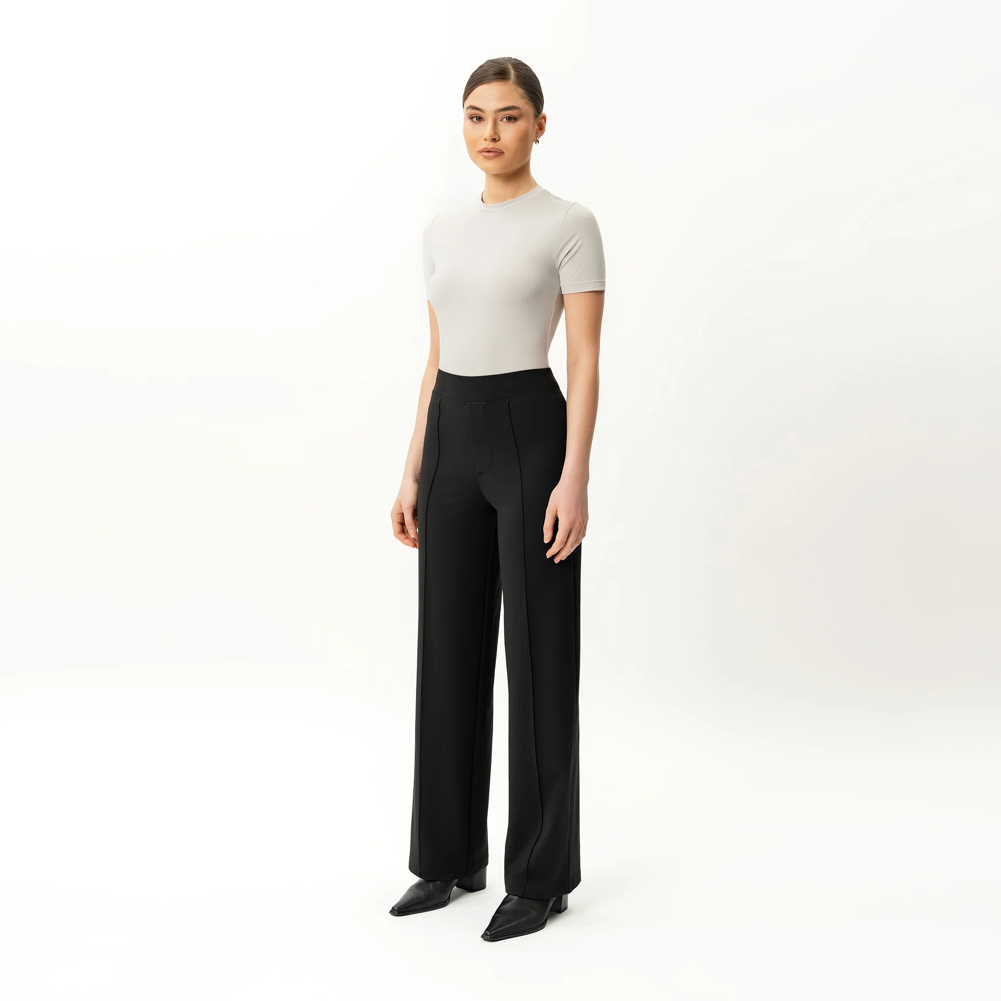 Asana Relaxed Front Crease Pant - Image 4