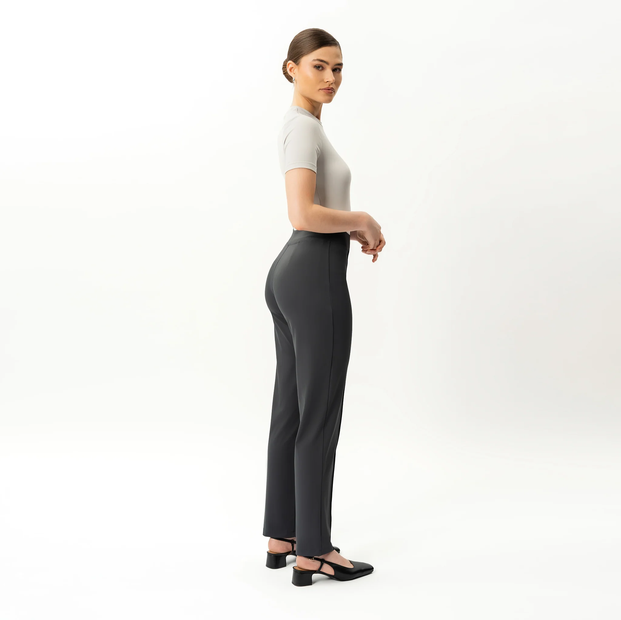 Asana Slim Front Crease Pant - Image 3