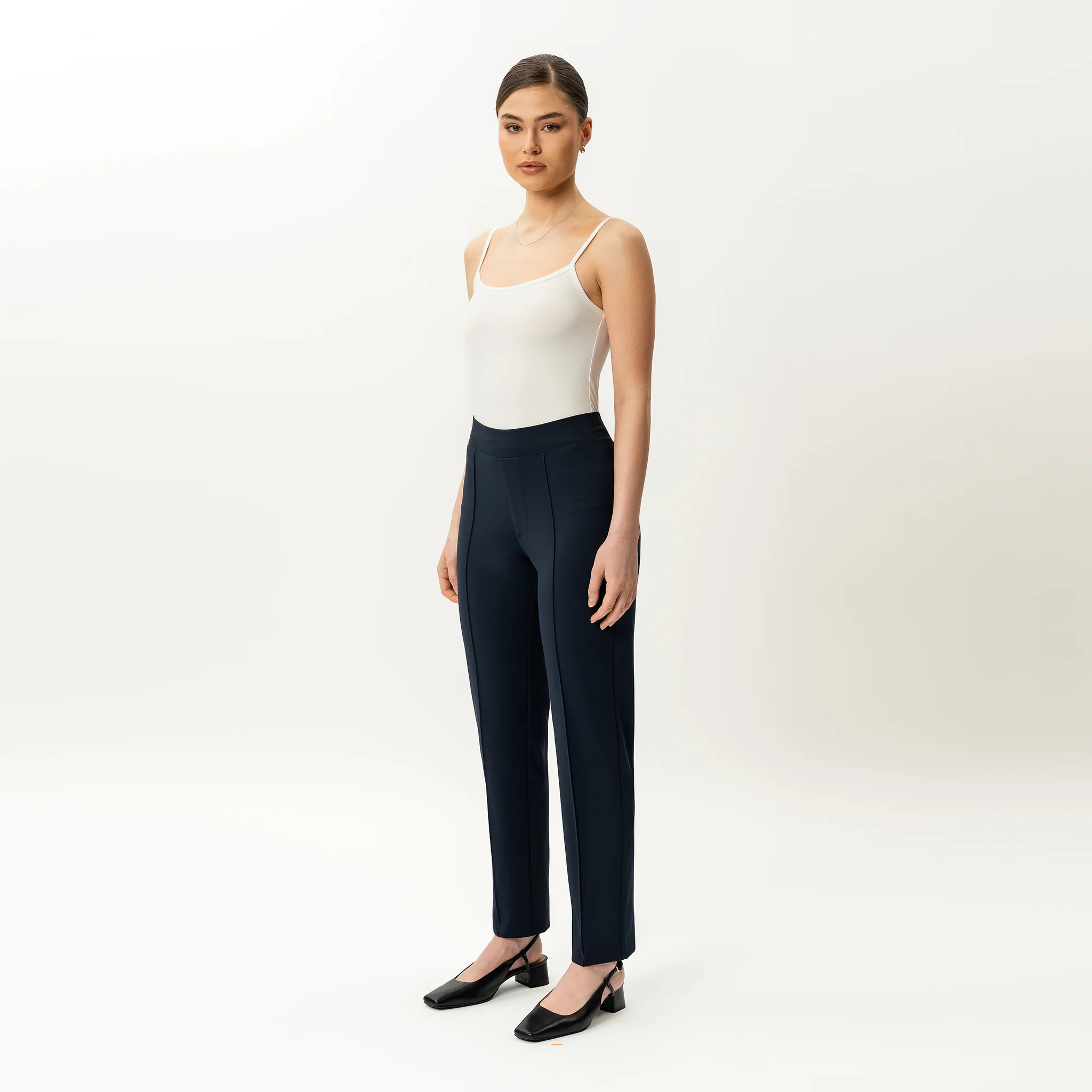 Asana Slim Front Crease Pant - Image 2