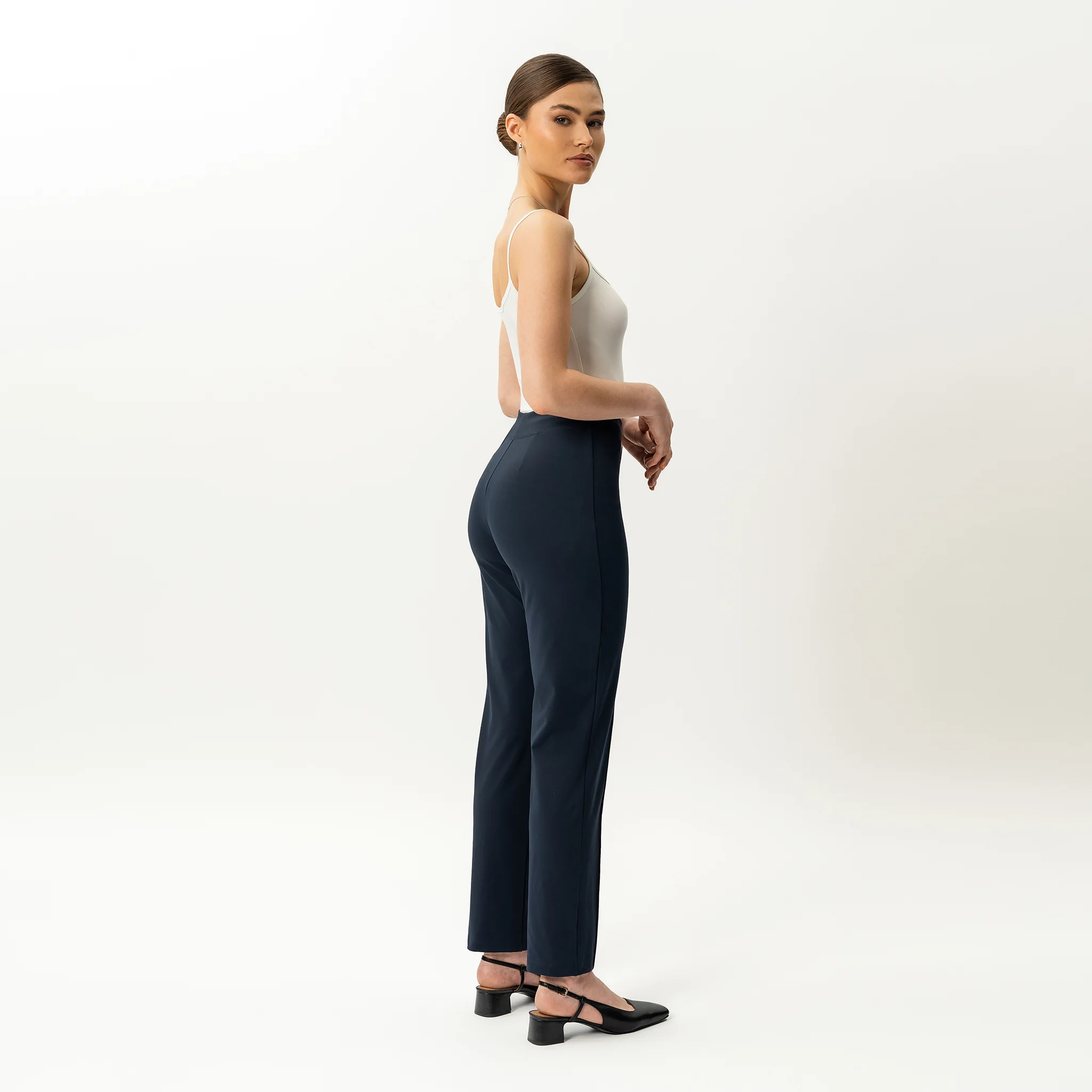 Asana Slim Front Crease Pant - Image 3