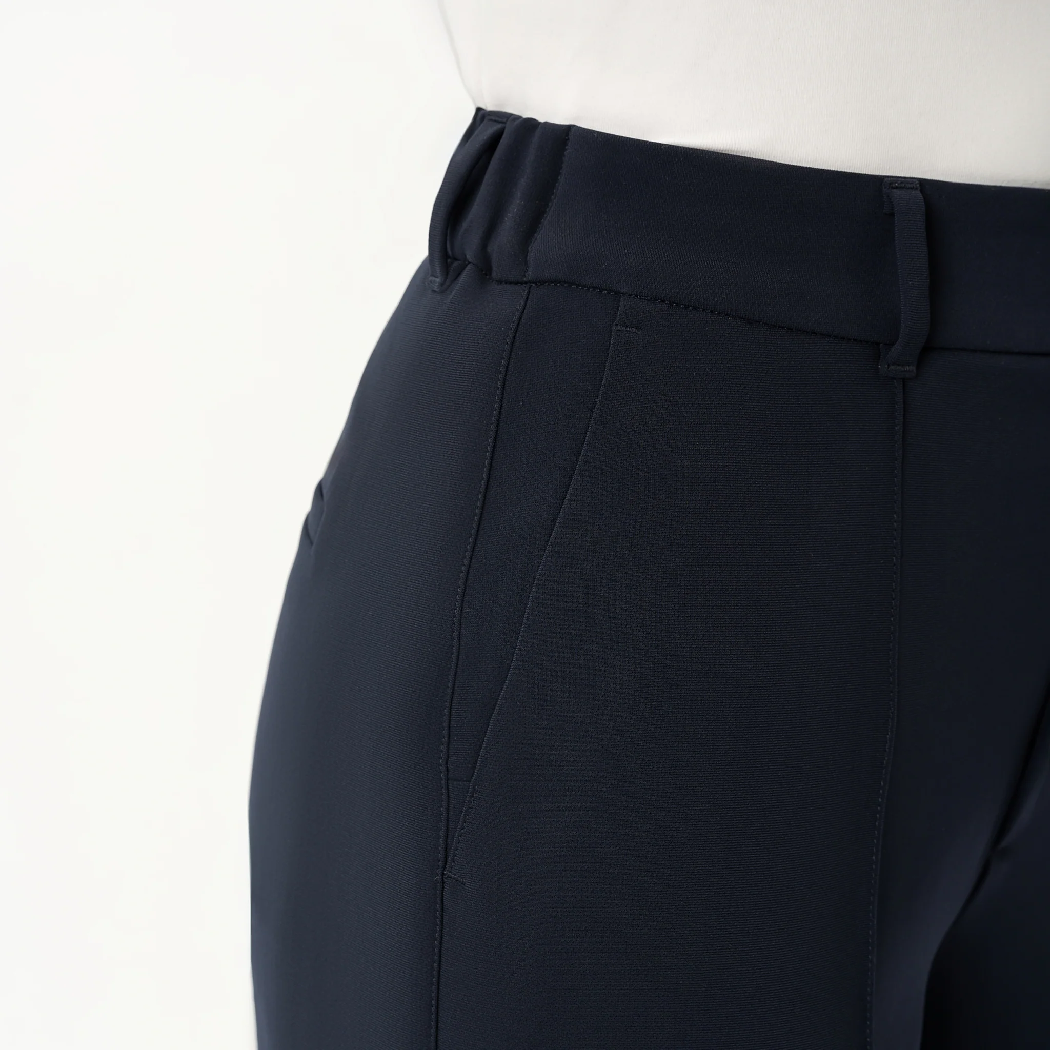 Crepe Bootcut Trouser - Image 5