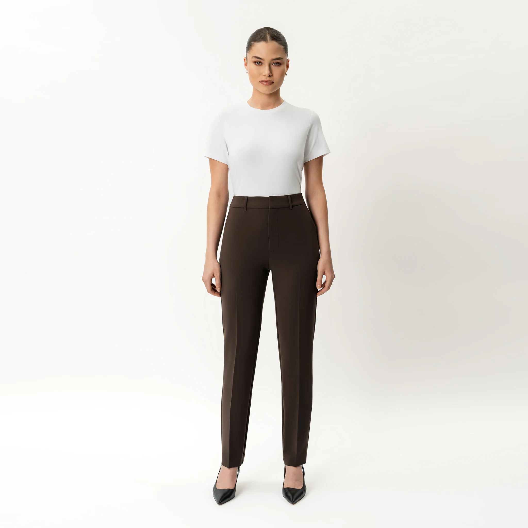 Crepe Slim Trouser - Image 8