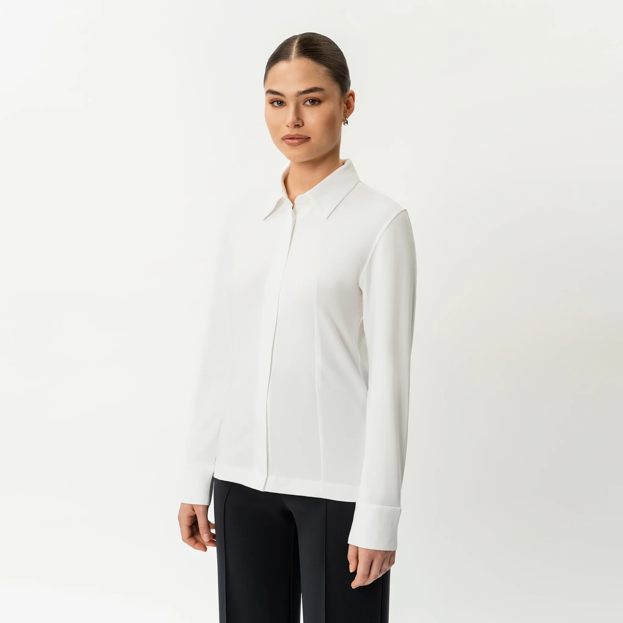 Fitted Jersey shirt - Image 3
