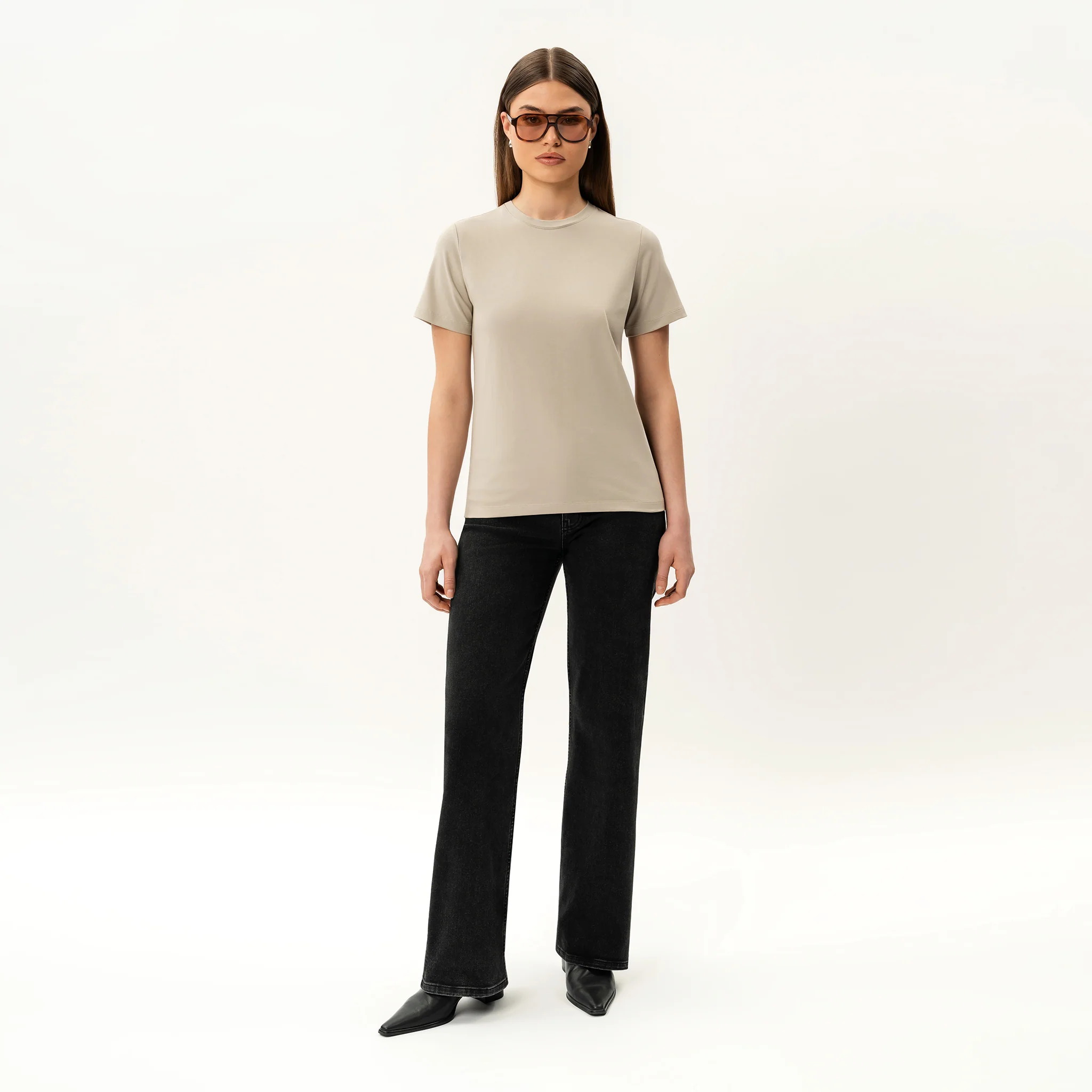 Fitted Pima T-shirt - Image 2