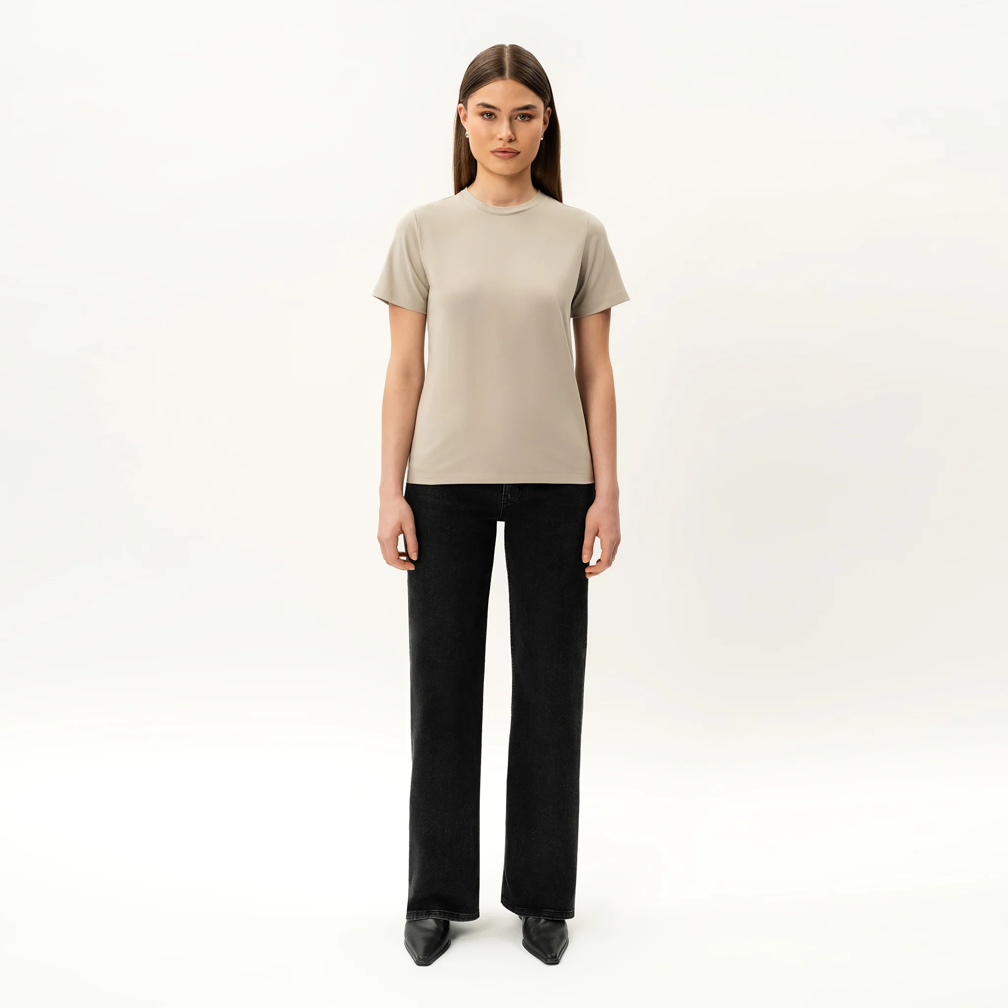 Fitted Pima T-shirt - Image 5