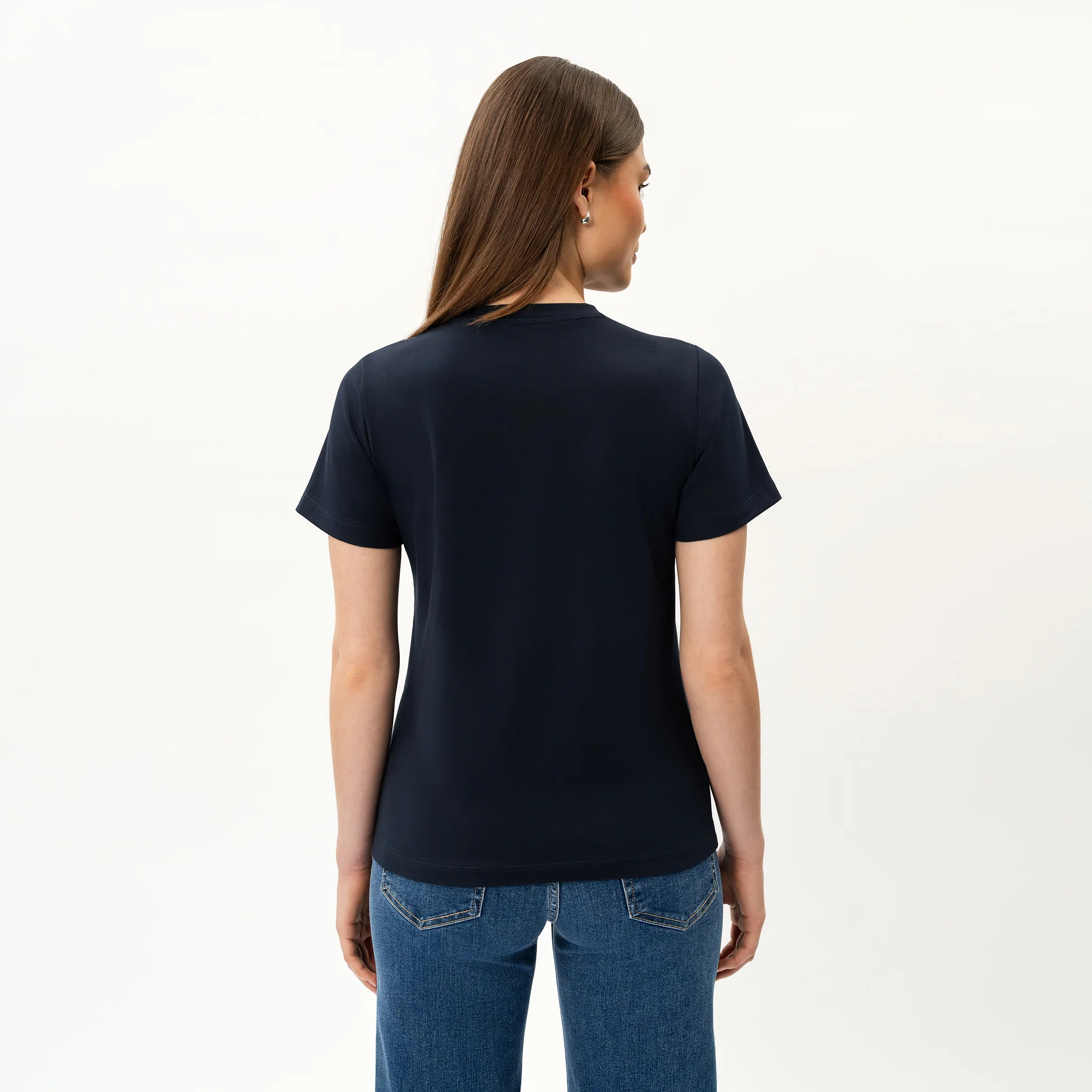 Fitted Pima T-shirt - Image 3