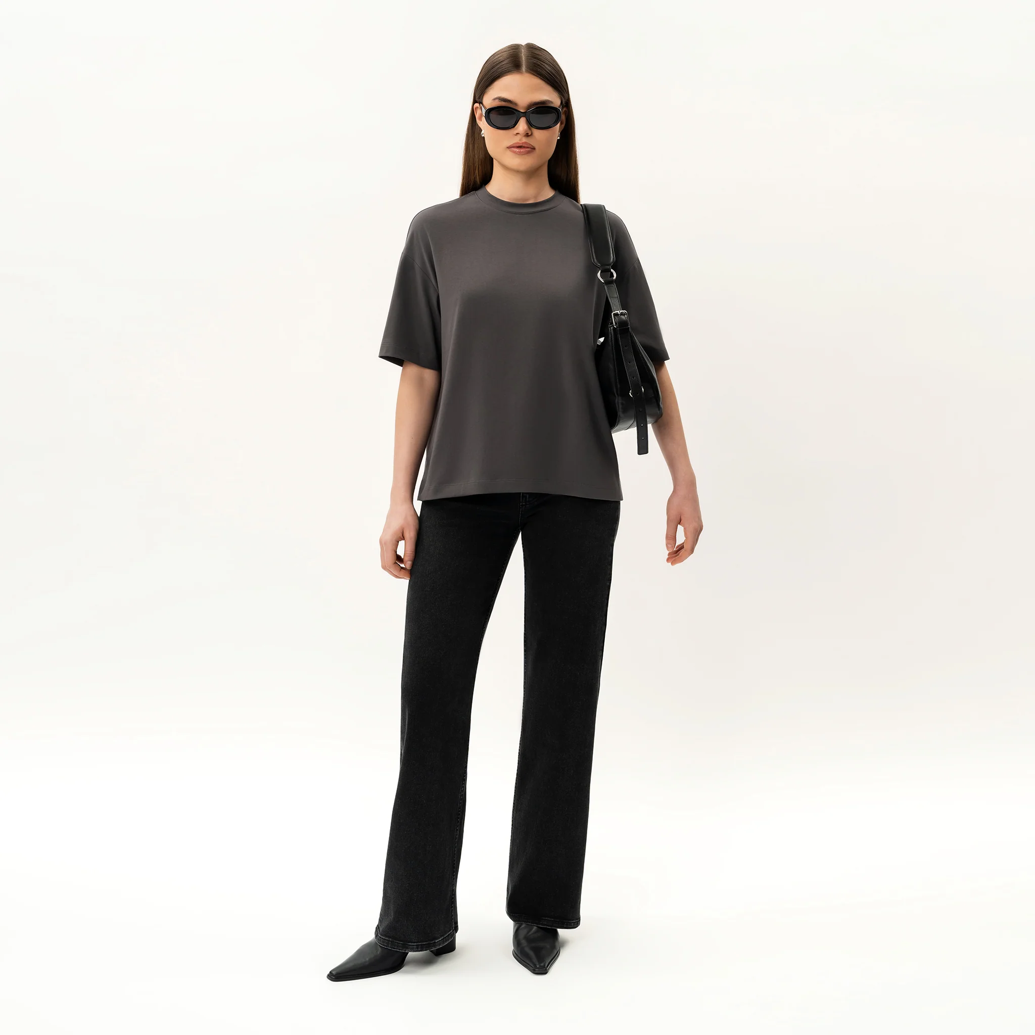 Oversized Boxy Pima T-shirt - Image 2