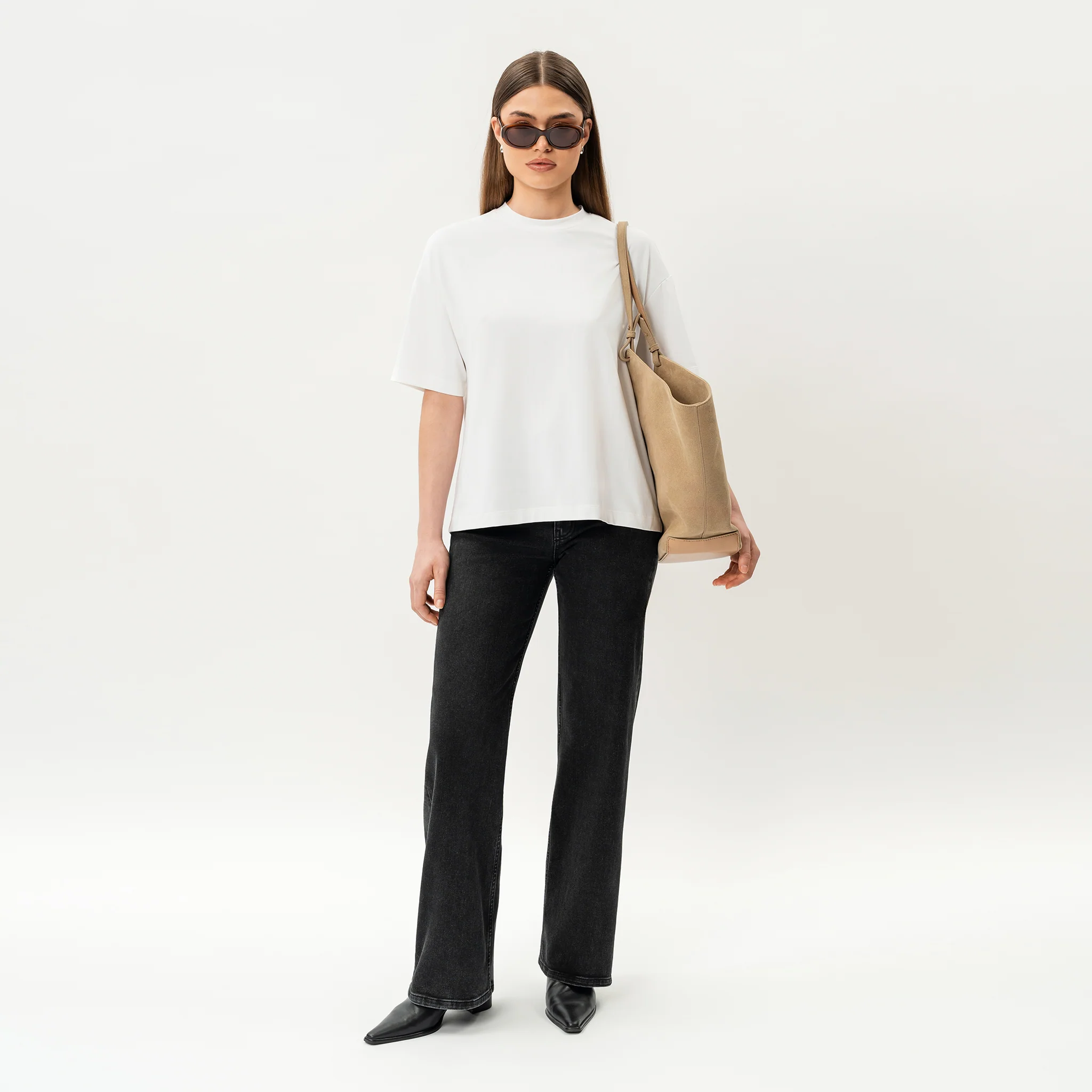 Oversized Boxy Pima T-shirt - Image 2