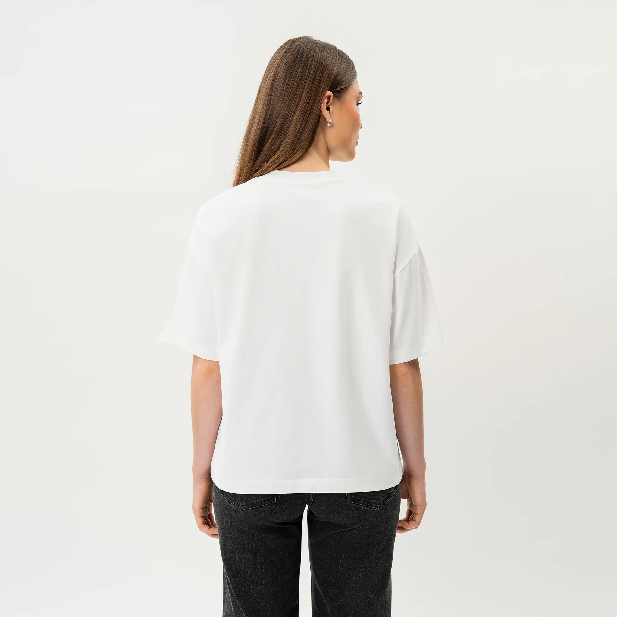 Oversized Boxy Pima T-shirt - Image 3