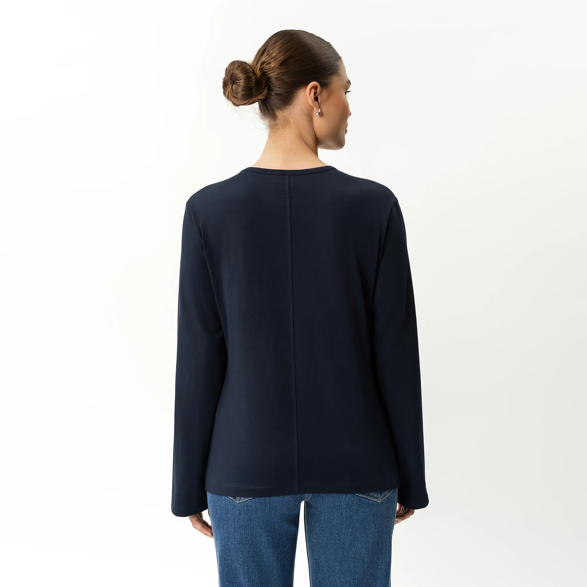 Pima Long-sleeve T-shirt - Image 4