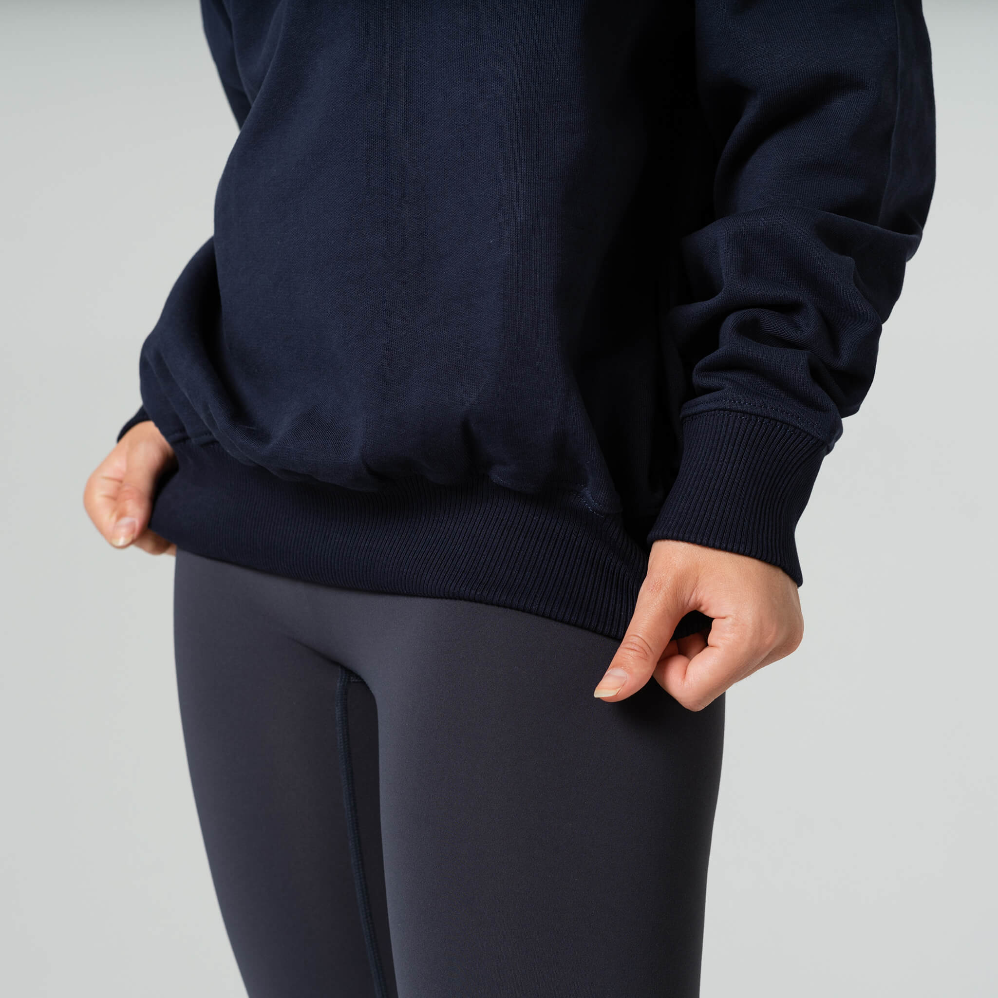 Quarter-Zip Relaxed Sweater - Image 4