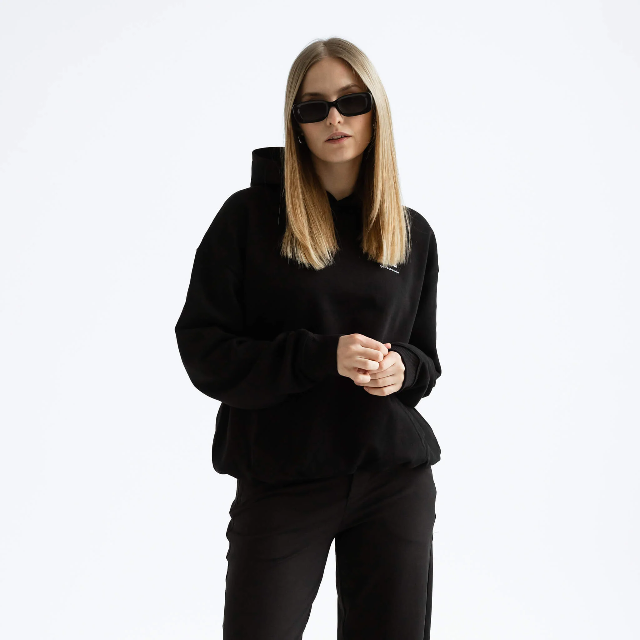 Relaxed Serif Hoodie - Image 6