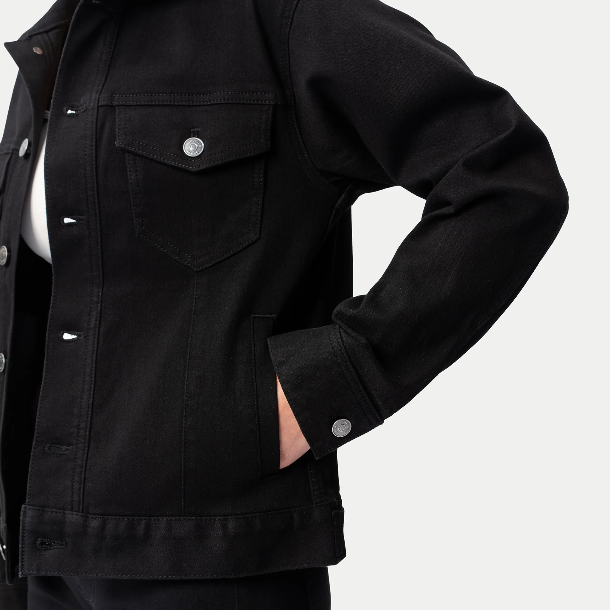 Stretchy ComfortDenim™ Jacket - Image 6