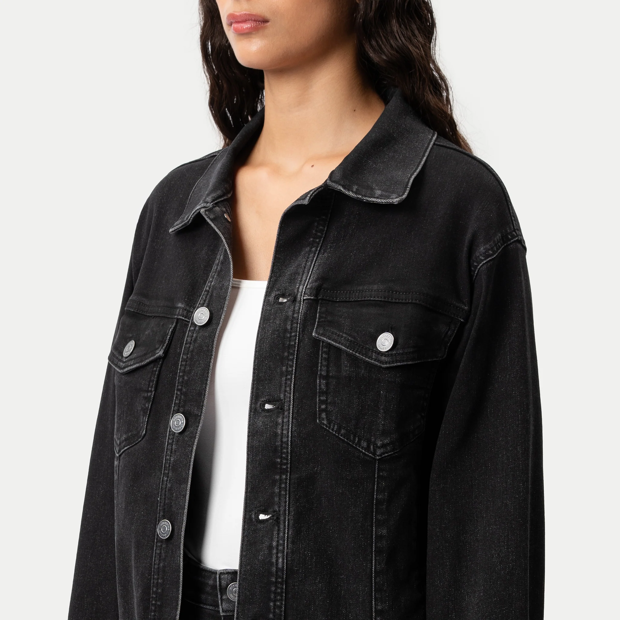 Stretchy ComfortDenim™ Jacket - Image 5