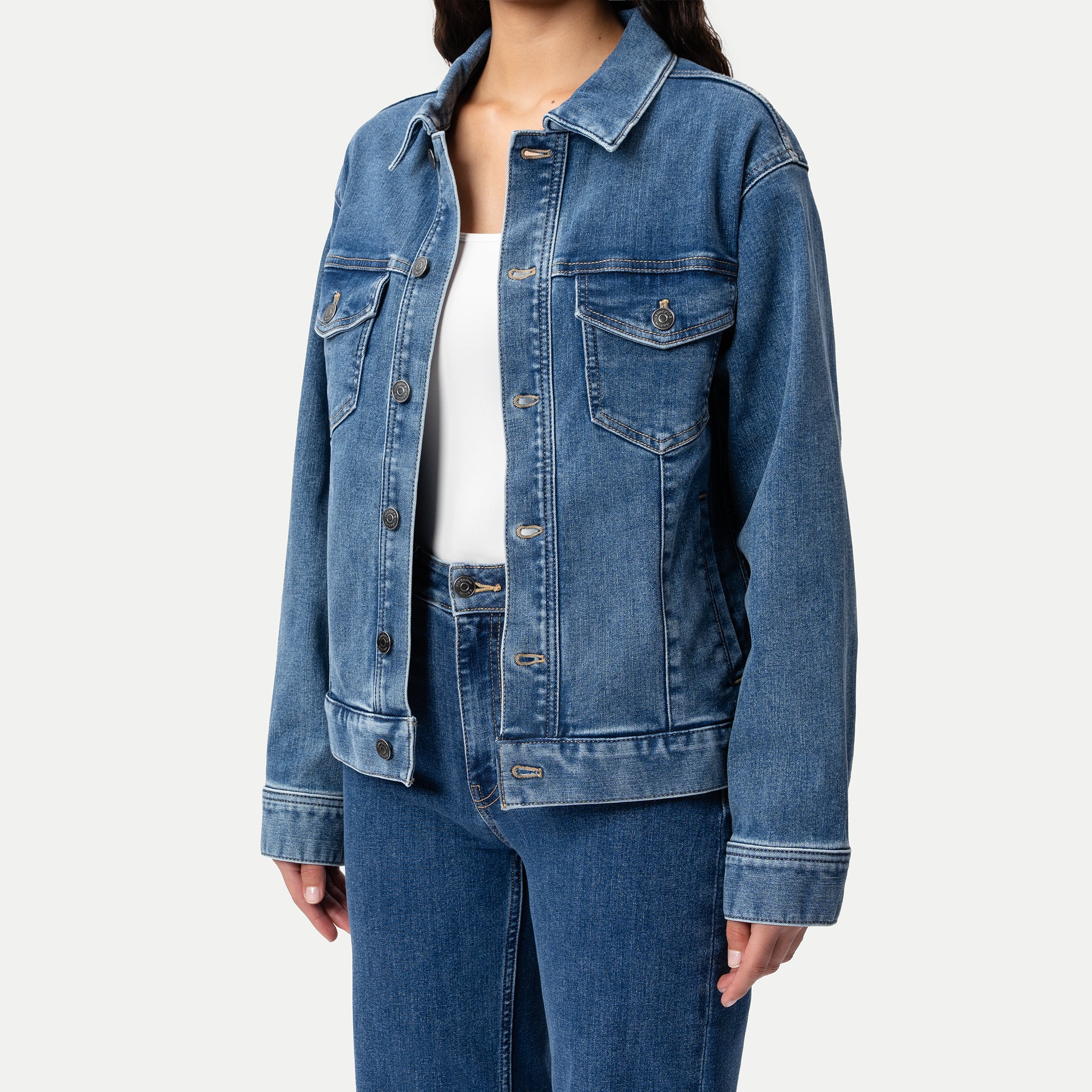 Stretchy ComfortDenim™ Jacket - Image 4