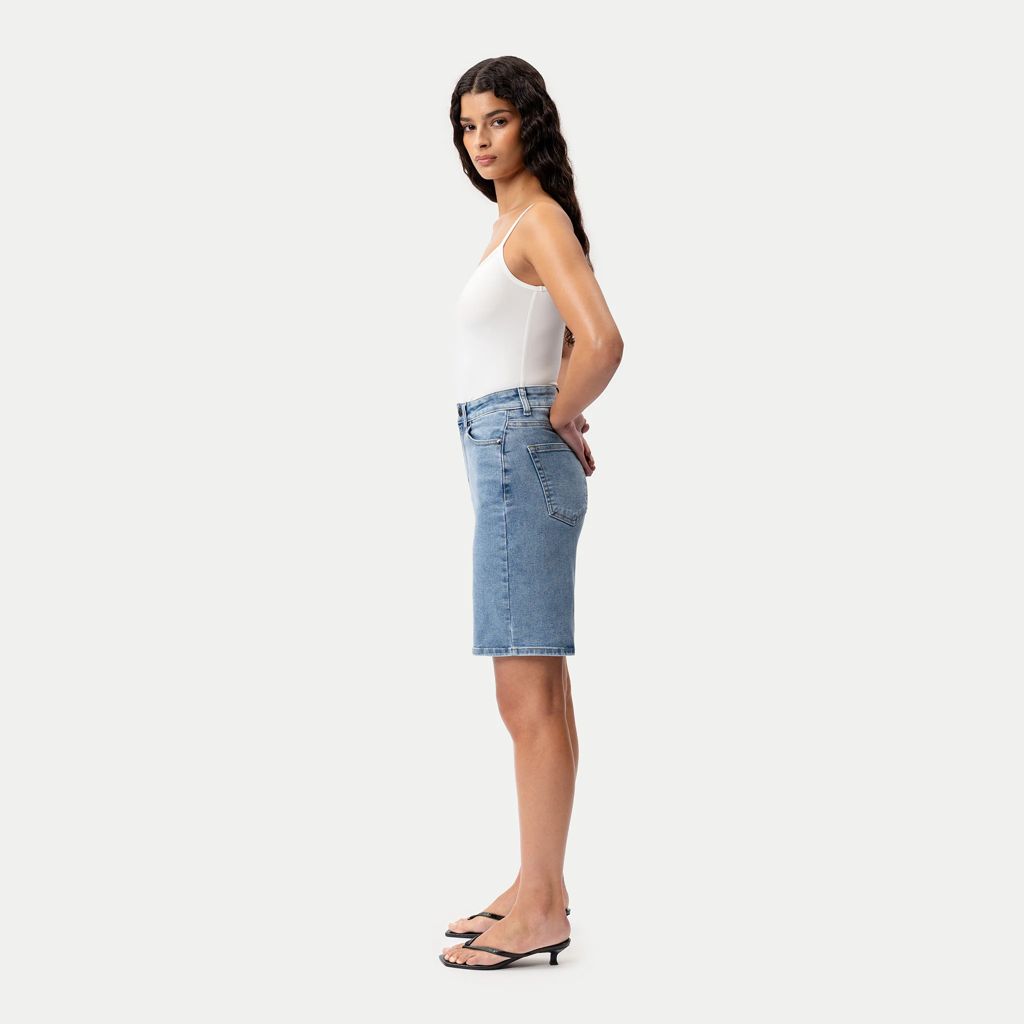 Stretchy ComfortDenim™ Shorts - Image 16