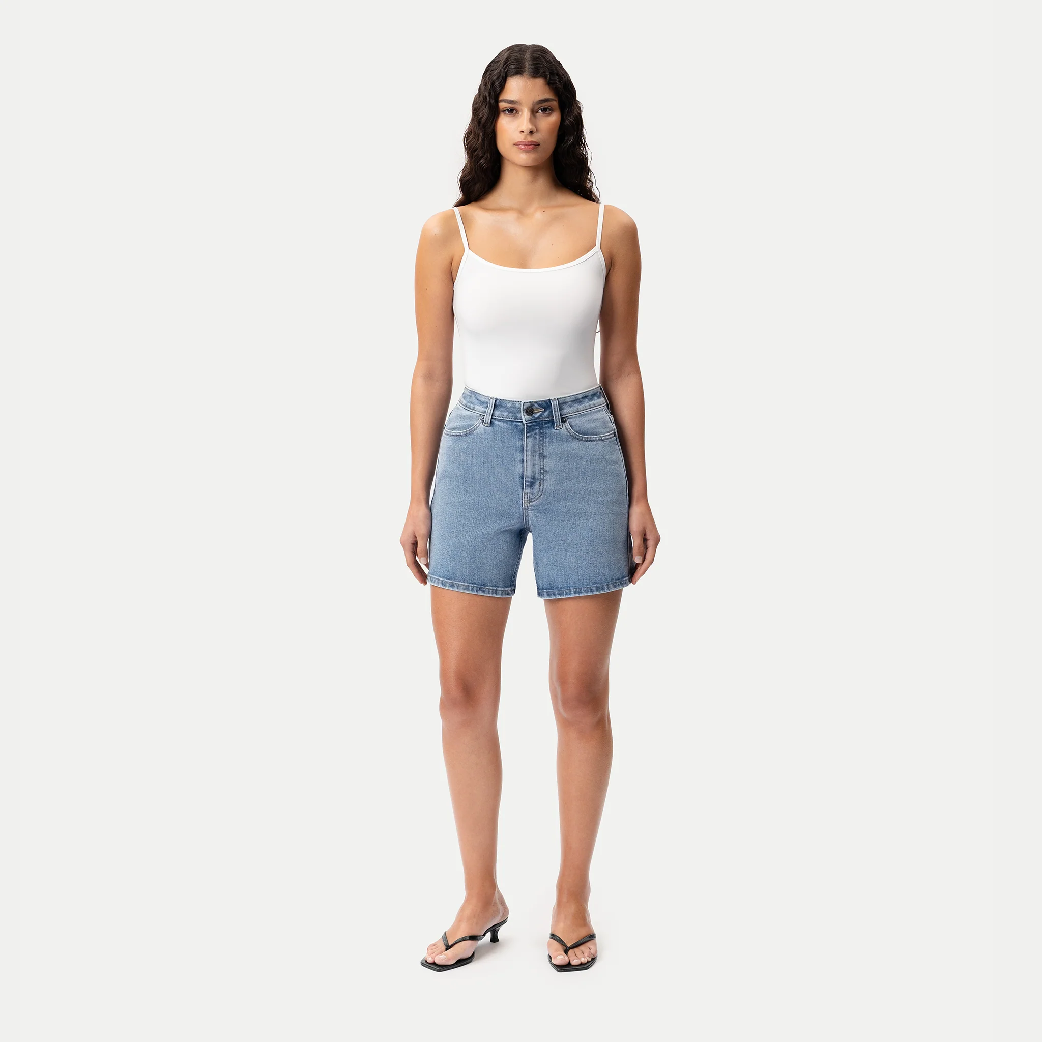 Stretchy ComfortDenim™ Shorts - Image 4