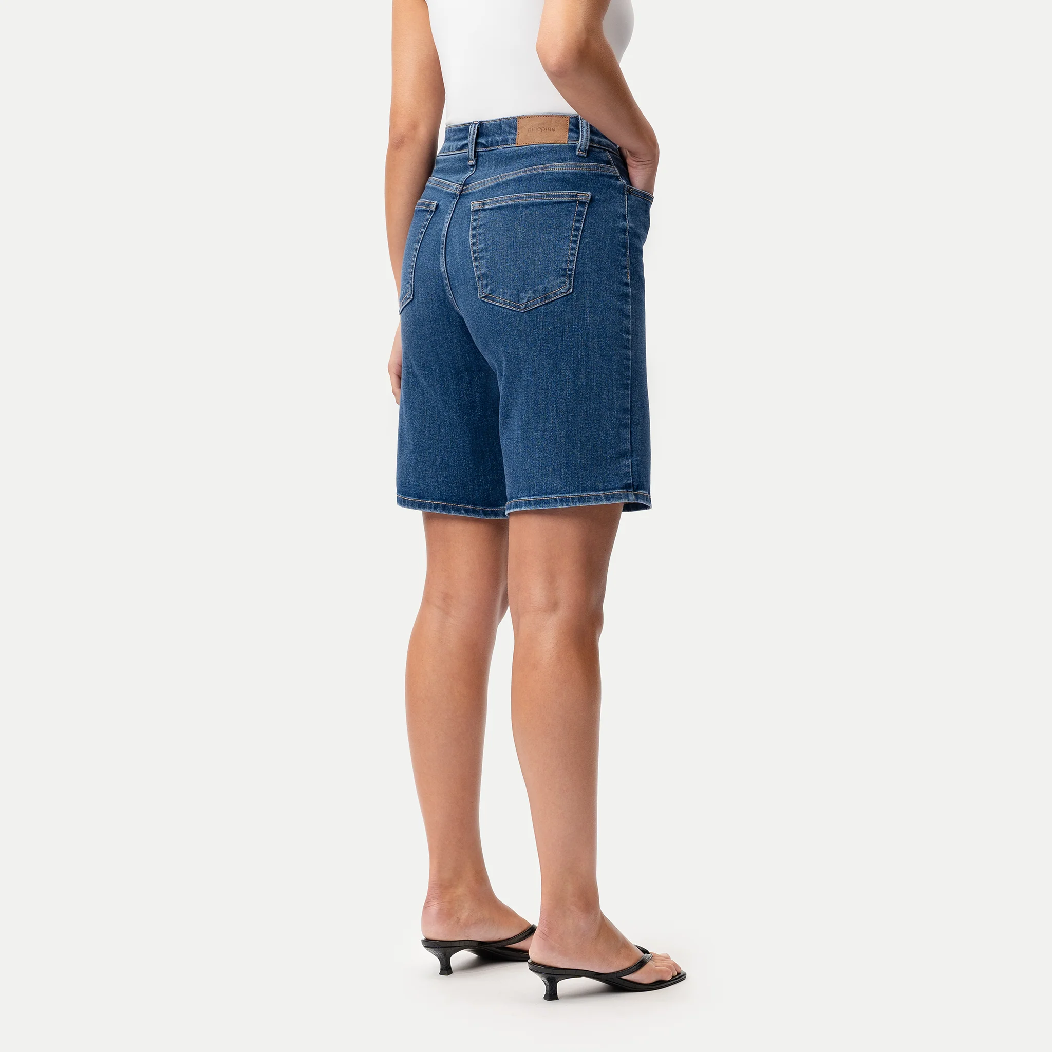 Stretchy ComfortDenim™ Shorts - Image 11