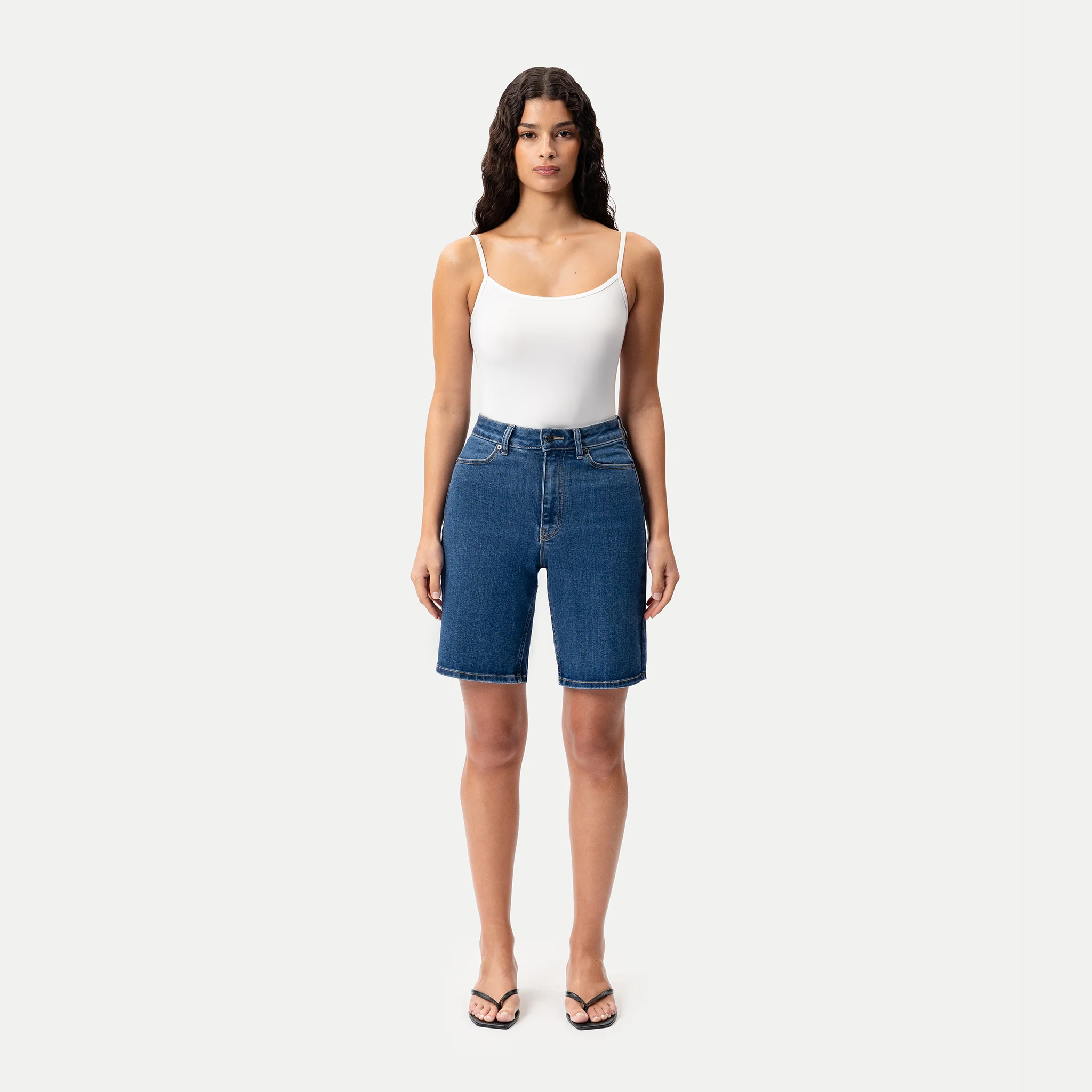 Stretchy ComfortDenim™ Shorts - Image 12