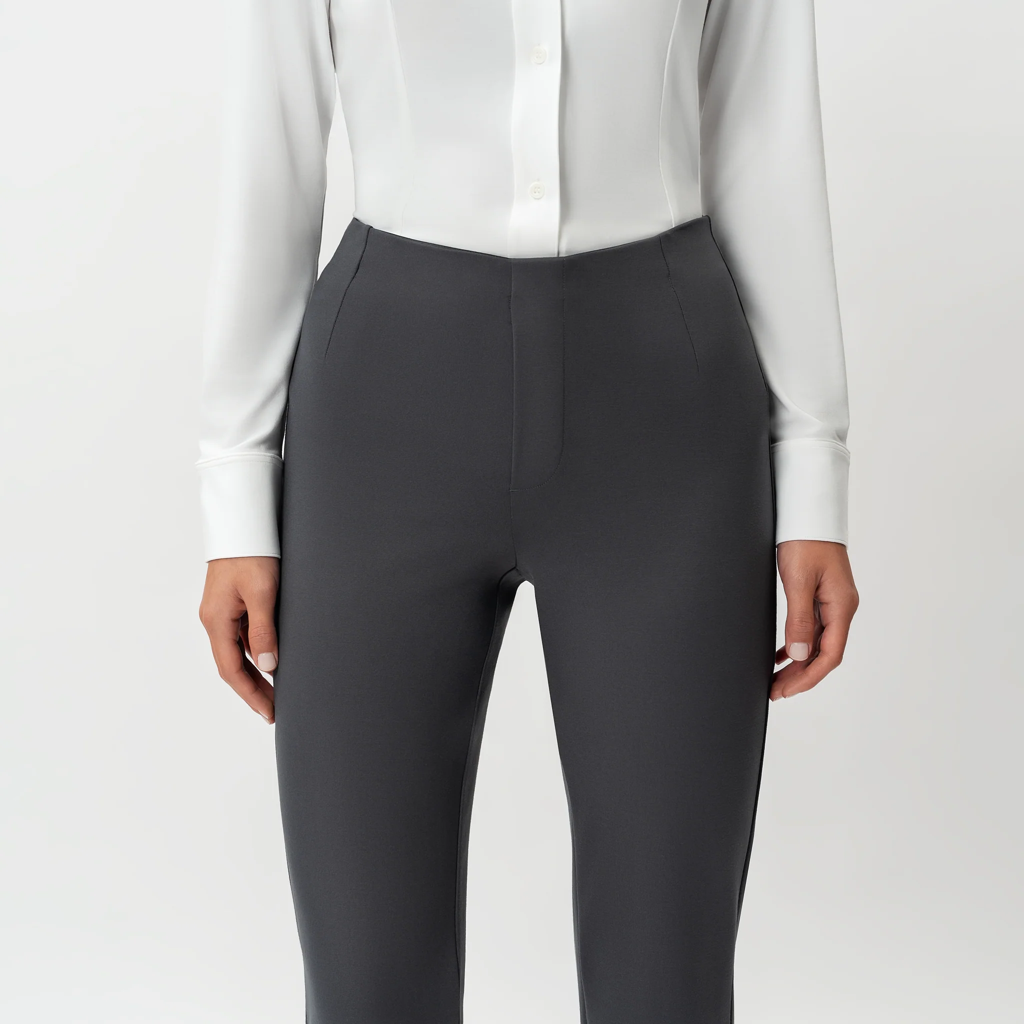 Tailored Ponte Bootcut Trouser - Image 7