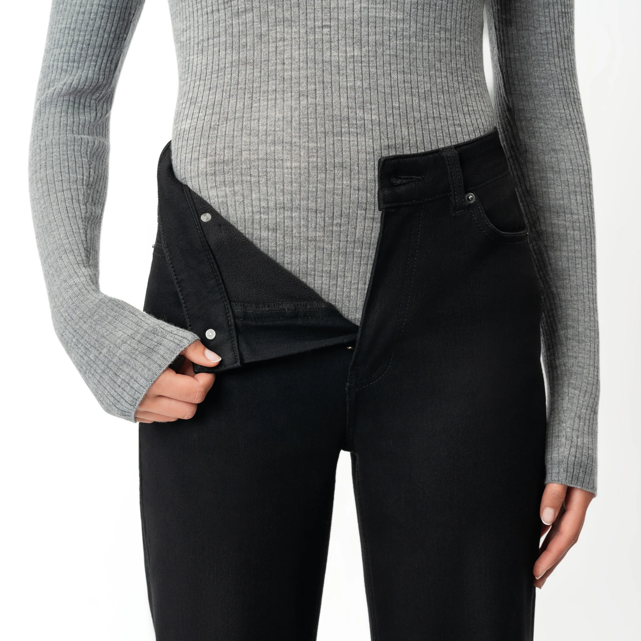 Winter FleeceDenimâ„¢ Relaxed Jeans - Image 10