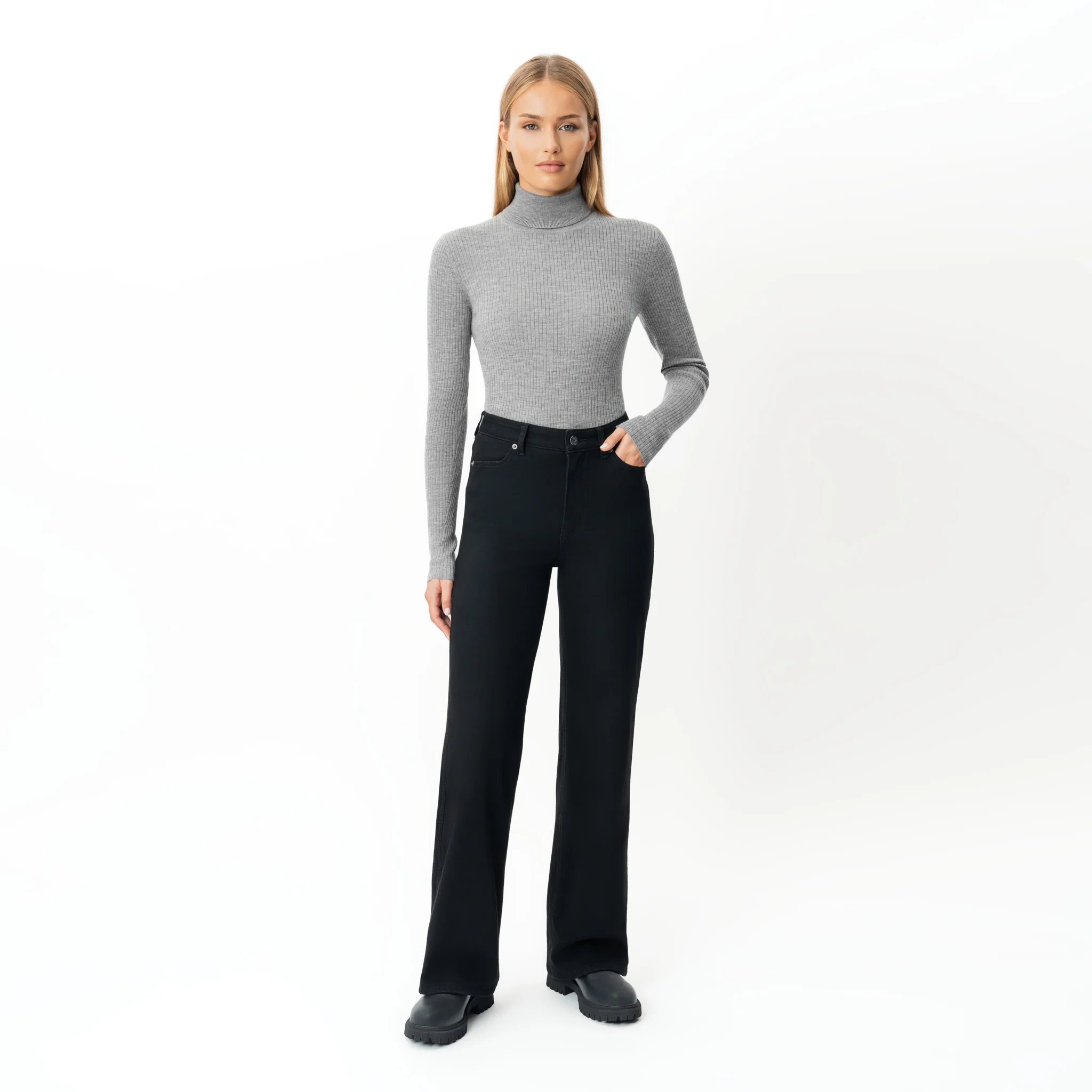 Winter FleeceDenimâ„¢ Relaxed Jeans - Image 2