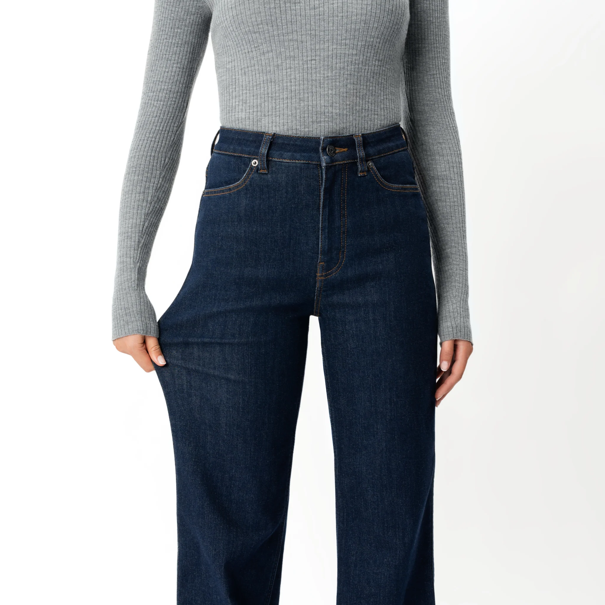 Winter FleeceDenimâ„¢ Relaxed Jeans - Image 5